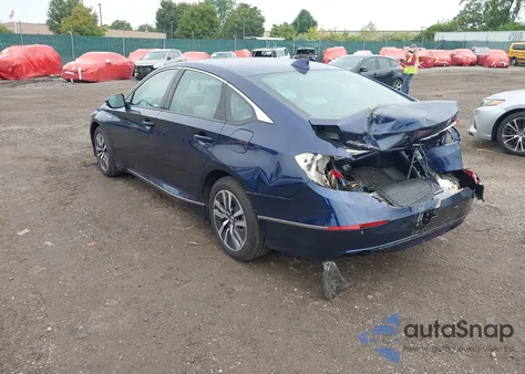 2020 Honda Accord Hybrid Ex-L из США, поврежденный, VIN 1HGCV3F50LA004844